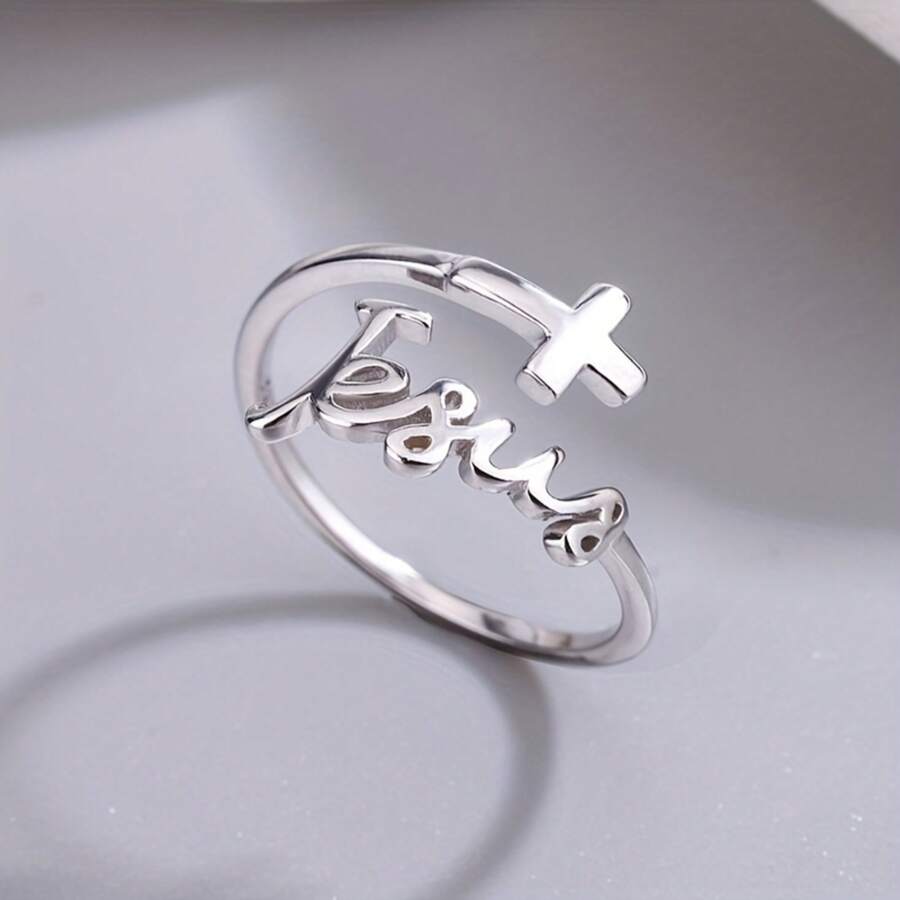 Bague Chrétienne "Jesus"