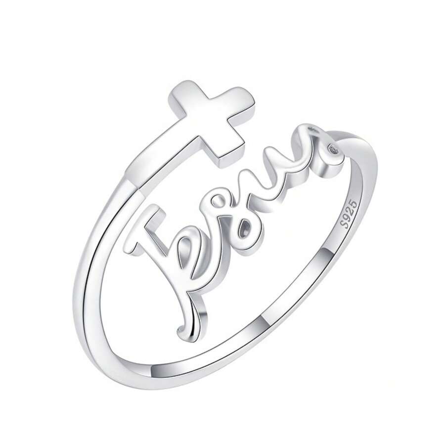 Bague Chrétienne "Jesus"