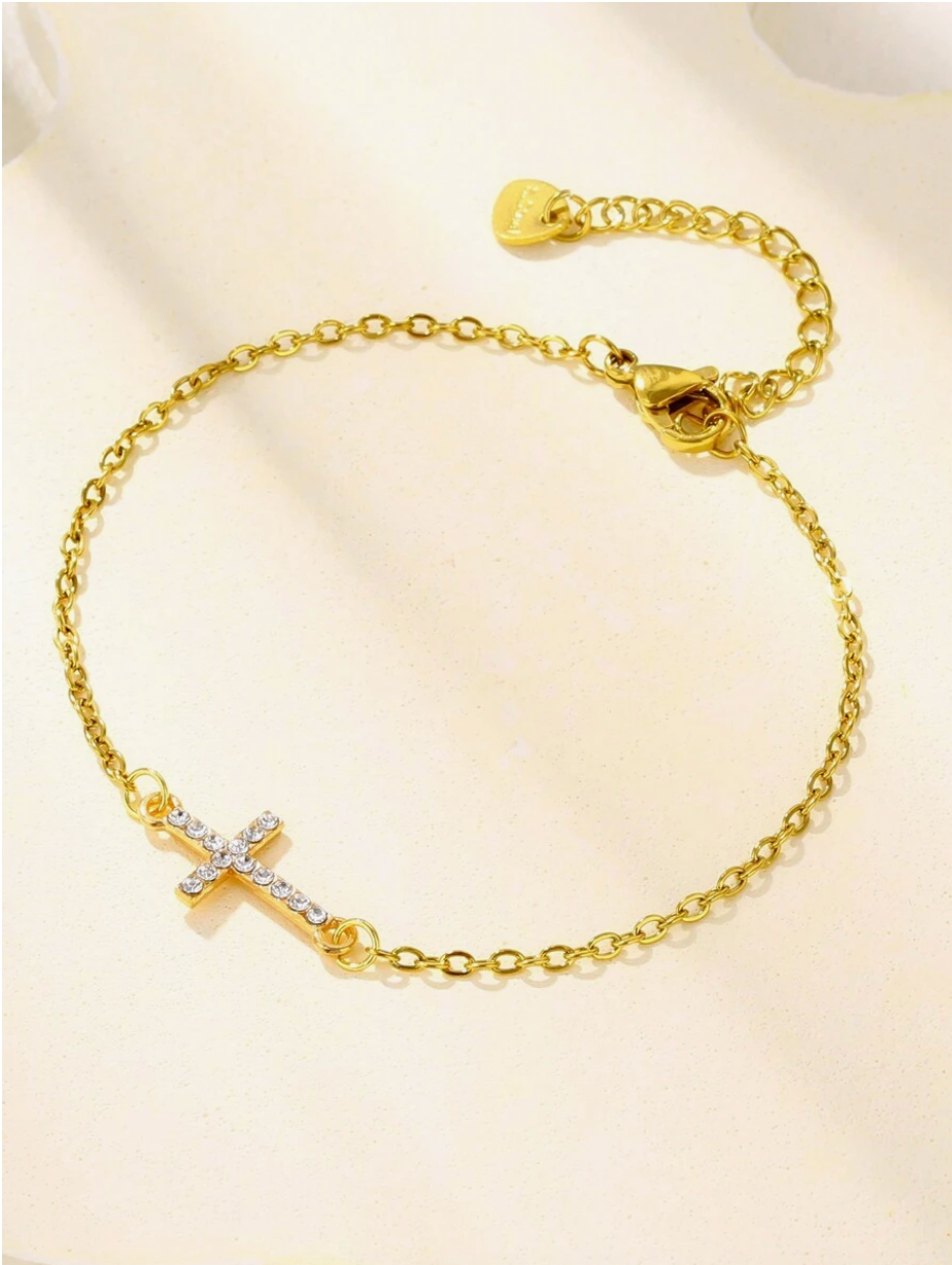 Bracelet Croix Lumière